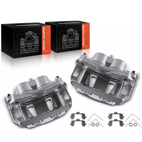 2x Disc Brake Calipers with Bracket for Nissan Quest 2004-2017 Front Left&Right