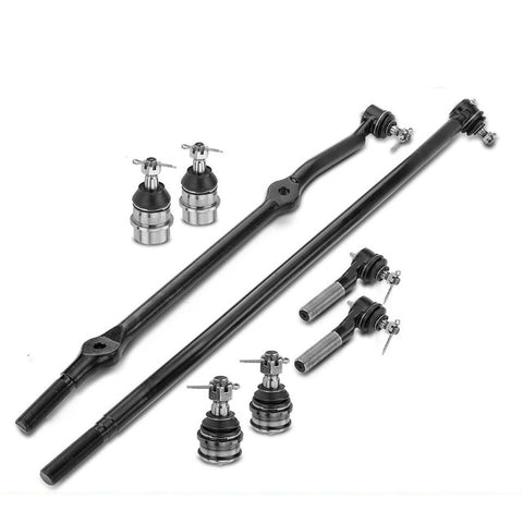 8x Front Inner & Outer Tie Rod End Ball Joint for Jeep Grand Cherokee 1993-1998