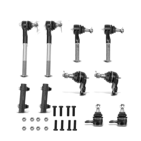 10x Inner & Outer Tie Rod End Front Ball Joint for Dodge Ram 1500 2000 2001 RWD