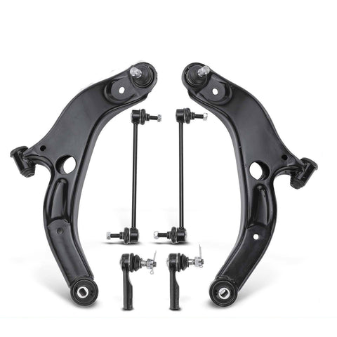 6x Front Control Arm & Stabilizer Bar Link for Mazda Protege 2001-2003 Protege5
