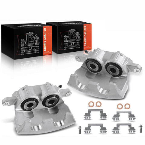 2xFront Brake Caliper Dual Piston for Chrysler 300 2005-2019 Dodge Charger New