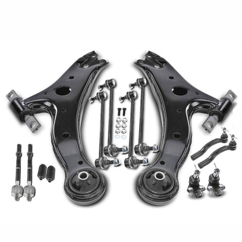 14x Front Lower Control Arm Ball Joint Sway Bar Link for Toyota Highlander AWD
