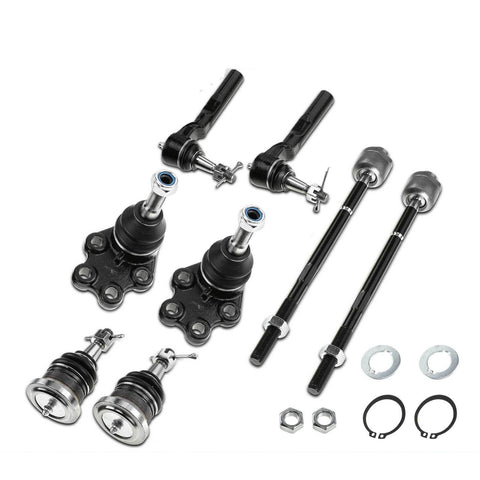 8x Front Tie Rod End w/ Ball Joint for Chevrolet Silverado 1500 GMC Sierra 1500