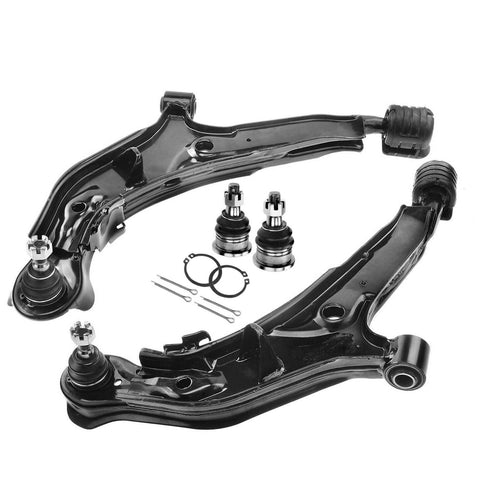 4Pcs Front Lower Control Arm w/ Ball Joint for INFINITI I30 Nissan Maxima 95-99