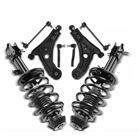 8x Complete Strut & Coil Spring Control Arm Kit for Chevrolet Aveo Aveo5 Pontiac