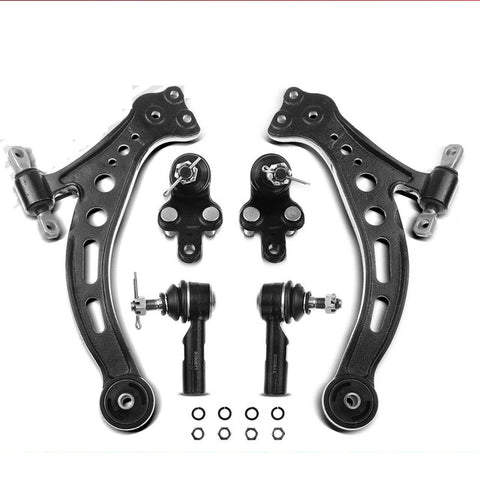 6Pcs Front Lower Control Arm Ball Joint Tie Rod End for Toyota Camry Lexus ES300