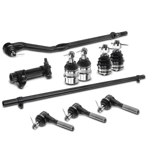 10Pcs Front Tie Rod End w/ Ball Joint for Jeep TJ Wrangler 97-06 4WD 52037536AB