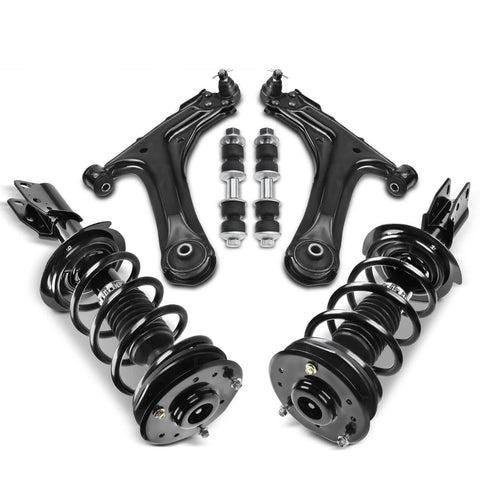 6x Front Strut & Coil Spring Control Arm Kit for Chevy Cavalier Pontiac Sunfire