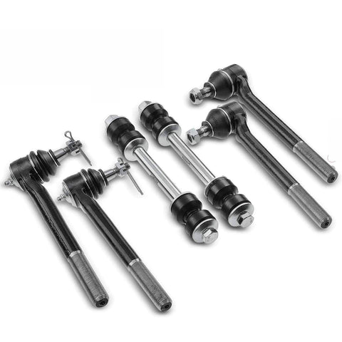 6x Front Stabilizer Bar End Link Tie Rod End for Chevrolet Blazer S10 GMC Isuzu