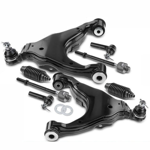 8x Front Lower Control Arm Tie Rod End for Lexus GX470 Toyota 4Runner 2003-2009