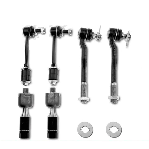 Front Stabilizer Bar End Link Inner & Outer Tie Rod End for Toyota 4Runner 96-02