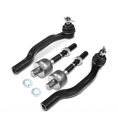 4x Inner & Outer Tie Rod Ends for Honda Accord 1998-2002 Acura CL 2001-2003 TL