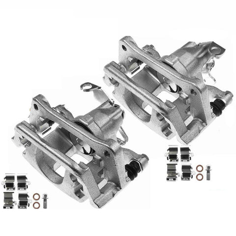 2x Brake Caliper w/ Bracket for Chrysler Town & Country Dodge Grand Caravan Rear