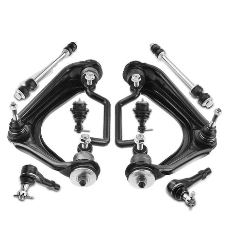 8x Front Control Arm Ball Joint Stabilizer Bar Link for Ford Explorer Mercury