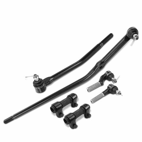 6x Left & Right Drag Link Tie Rod End for Ford E-250 E-350 Econoline Club Wagon