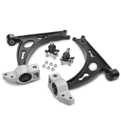 4x Front Lower Suspension Control Arm & Ball Joint for Audi A3 Quattro VW Jetta