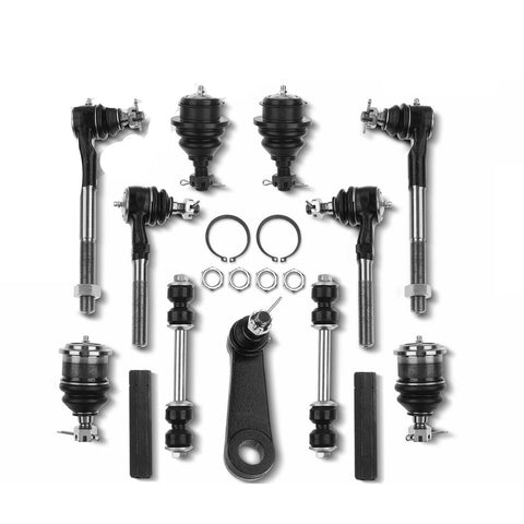 13x Stabilizer Bar Link Tie Rod End & Ball Joint Kit for Ford Expedition Lincoln