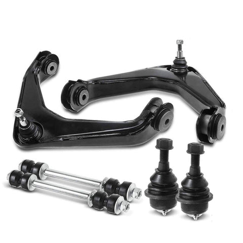 6x Front Control Arm & Ball Joint & Sway Bar Link for Chevy Silverado 2500 GMC