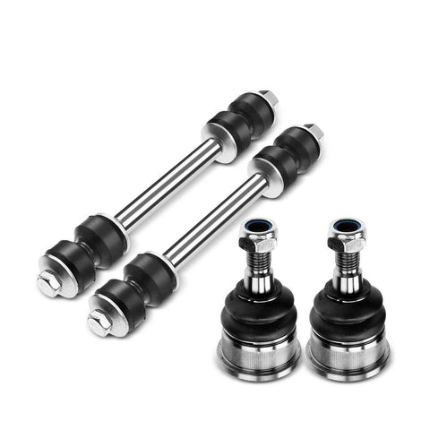 4Pcs Front Lower Stabilizer Bar End Link Ball Joints for Ford Mustang 1994-2004