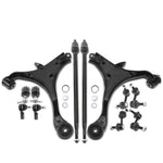 12x Control Arm Stabilizer Bar Link Tie Rod End for Honda Civic 01-05 1.3L 1.7L