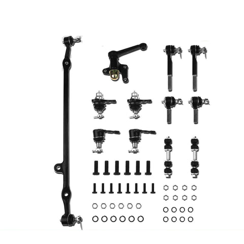 12xFront Sway Bar Link w/Ball Joint Tie Rod End Link Kit for Toyota Pickup 89-95