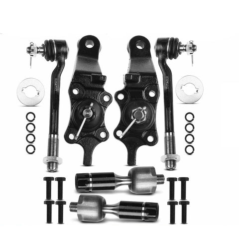 6x Outer & Inner Tie Rod End & Front Lower Ball Joint for Toyota 4Runner 96-02
