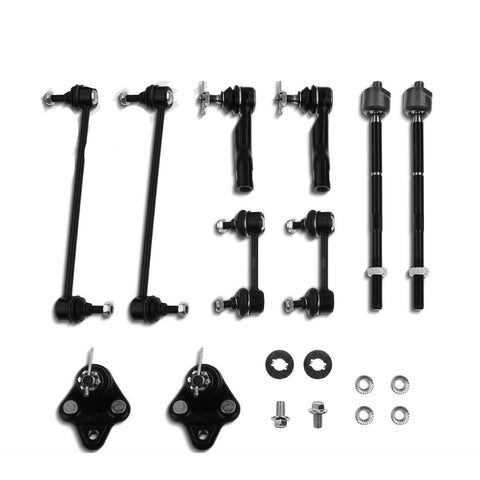 10x Front & Rear Sway Bar Link Tie Rod End w/ Ball Joints for Toyota RAV4 04-05