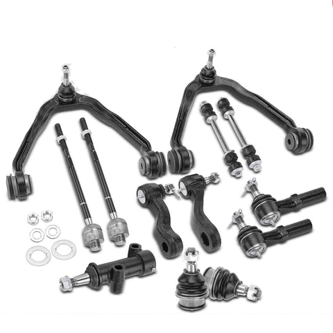 13pcs Front Control Arm and Sway Bar Link for Chevy Express 2500 GMC 2003-2005