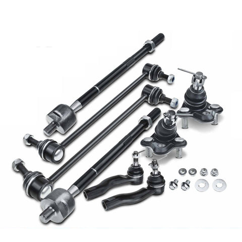 8Pcs Front Stabilizer Bar Link w/ Ball Joint Kit for Toyota RAV4 2001 2002 2003