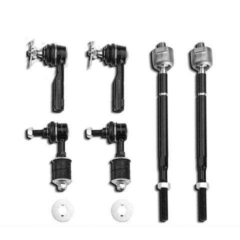 6x Front Stabilizer Bar Link & Tie Rod End Kit for Nissan Altima 1998-2001 2.4L