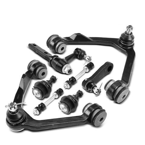 8x Front Control Arm w/ Ball Joint Stabilizer Bar Link for Ford F-150 Expedition
