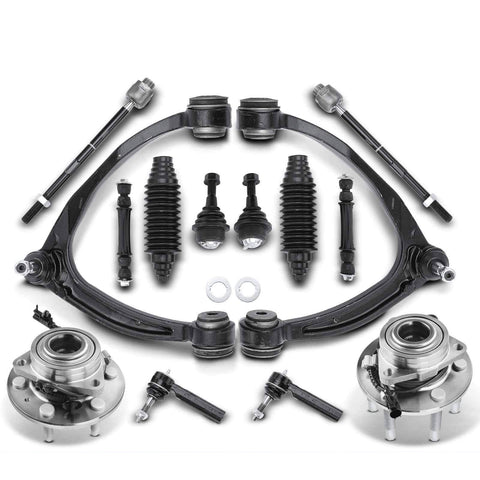 14x Wheel Bearing Control Arm w/ Ball Joint Kit for Chevy Silverado GMC Sierra
