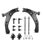 10x Front Lower Control Arm Stabilizer Bar Link Tie Rod End for Toyota Corolla