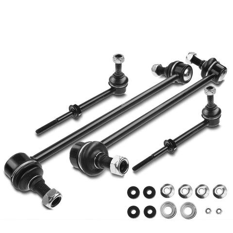 4x Front & Rear Stabilizer Bar Link Kit for Chevy Equinox 2008-2017 GMC Pontiac