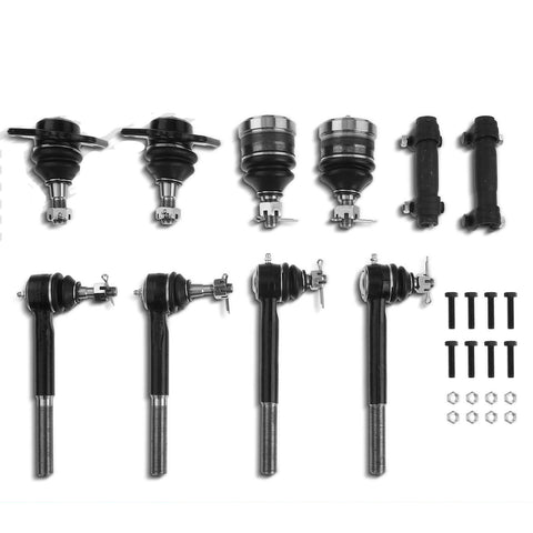 10x Front Tie Rod End & Ball Joint for Chevrolet C1500 Suburban C2500 GMC Yukon