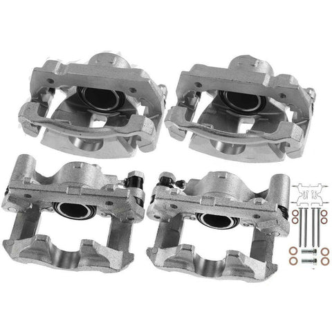 4x Front & Rear Brake Calipers with Bracket for Lexus IS250 2006-2013 V6 2.5L