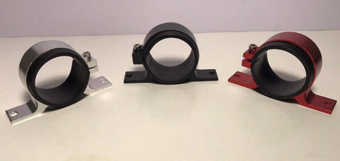 Billet Aluminum Single External Fuel Pump Clamp Mount Bracket Fits 044 Bosch