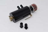 Motor K Swap Aluminum Oil Catch Can Reservoir Tank With Breather Filter Baffled