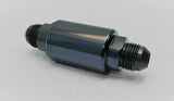 Motor K Swap An6 100 Micron Black Aluminum Inline Fuel Filter Petrol Universal