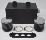 Pro Series Oil Catch Can For Honda Civic Acura Integra 4 Port -10AN Black USA - Jack Spania Racing