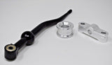 Dual Bend Short Shifter W/ Billet CNC B-Series Shift Linkage Bushings Civic