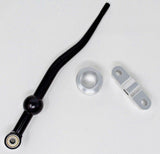 Dual Bend Short Shifter W/ Billet CNC B-Series Shift Linkage Bushings Civic