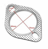 Downpipe To Exhaust 2.5" 2 Bolt Gasket Fits Subaru WRX STI EVO X 10 GT Catback