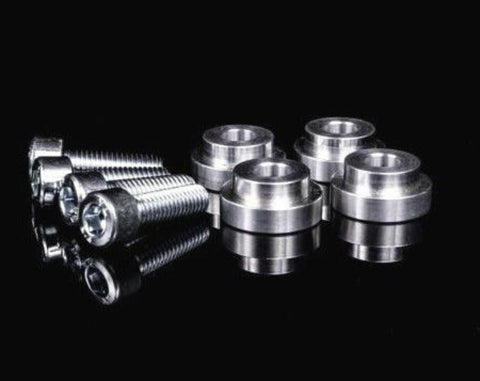 Billet Shifter Box Bushings For Acura Honda K20 K24 K Series Swap 92-06 Rsx Tsx