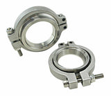For TiAL 38mm 44mm Wastegate V Band Clamp Set Kit W/ Screws Nuts and Seals MV-R MV-S