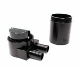 BMW N54 135i 335i 535i Double Baffled Oil Catch Can W/ Silicone Hoses OCC