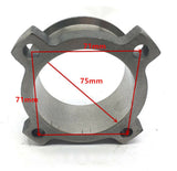 3" 4 Bolt Exhaust Downpipe Flange to 3" Inch V-Band Adapter Adaptor GT30 GT35 T3