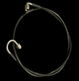 Master To Slave Cylinder Complete Stainless Clutch Line For 06-15 Honda Civic Si