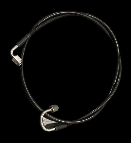 Master To Slave Cylinder Complete Stainless Clutch Line For 06-15 Honda Civic Si