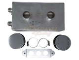 Pro Series Oil Catch Can For Honda Civic Acura Integra 4 Port -10AN With Hoses